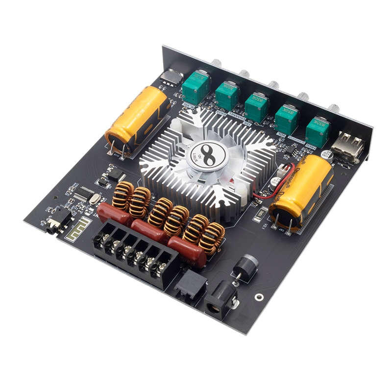 ماژول آمپلی فایر بلوتوثی 2X160W به همراه ساب ووفر 200W مدل ZK-HT21