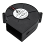 فن براشلس حلزونی 12V سایز 6x6 مارک DELTA مدل BFB1012VH