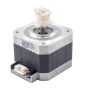 استپ موتور NEMA17 دو فاز 1.8 درجه 4 سیمه 4Kg.cm مدل STA-42D2020-01 مارک SHINANO KENSHI