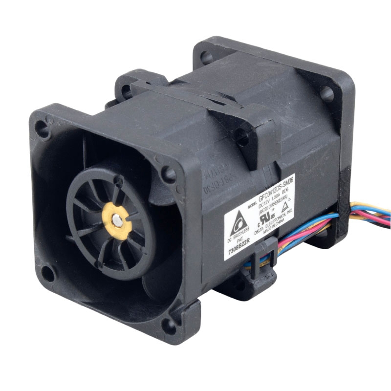 جت فن دوبل 12V سایز 4x4cm مدل GFC0412DS مارک DELTA