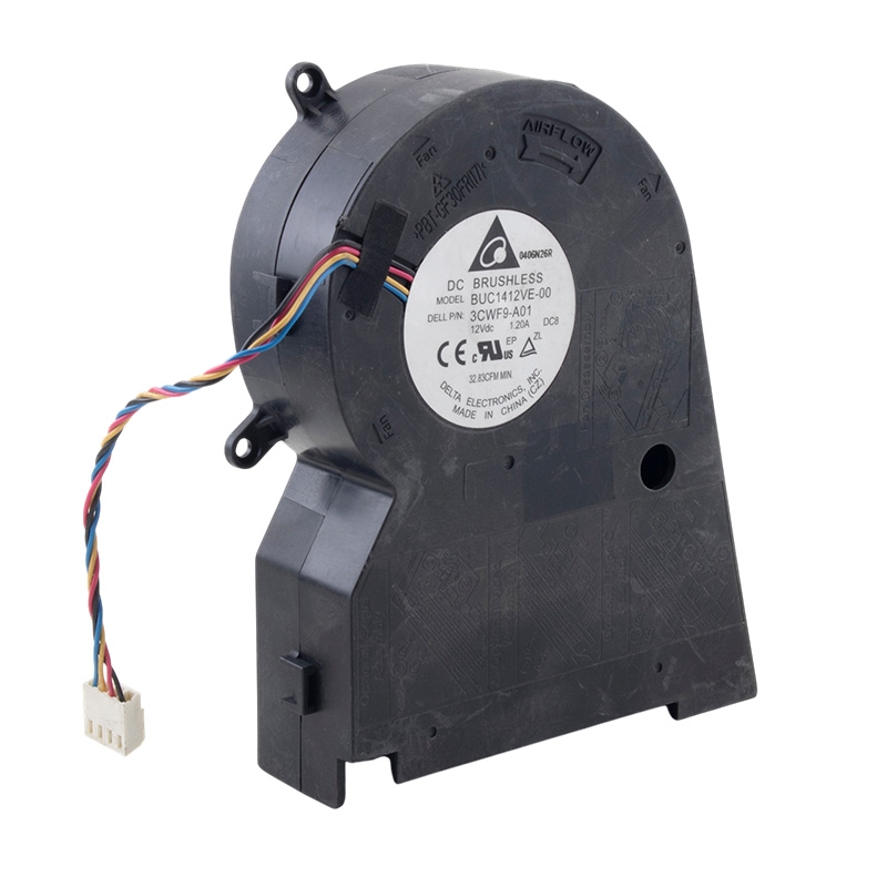 فن براشلس حلزونی 12V مارک DELTA مدل BUC1412VE-00