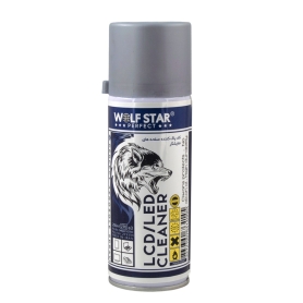 اسپری پاک کننده LCD/LED حجم 200ml مارک WOLF STAR