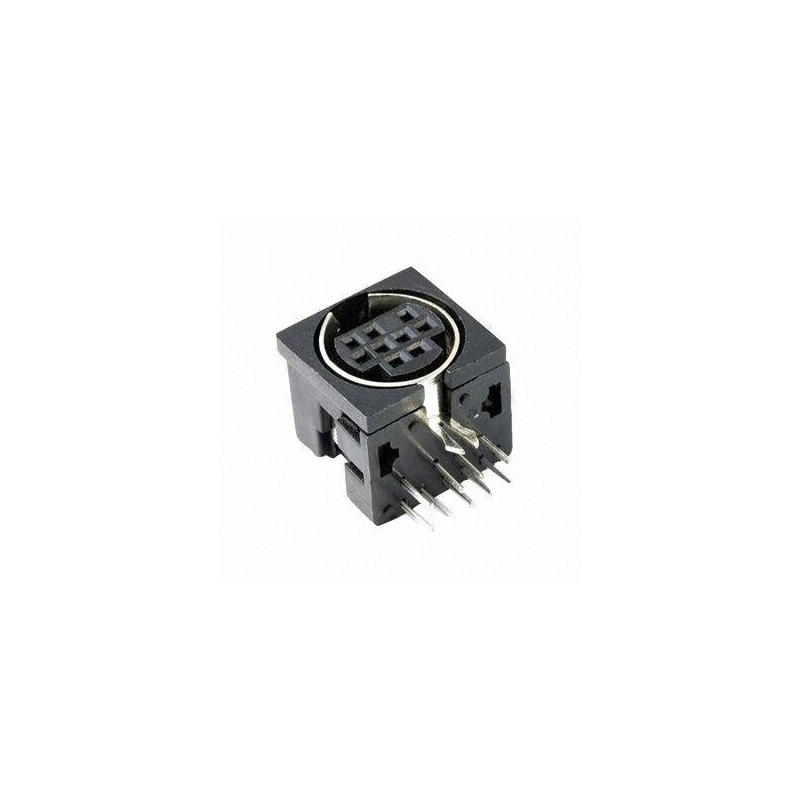 سوکت Mini DIN مادگی 9 پین رایت