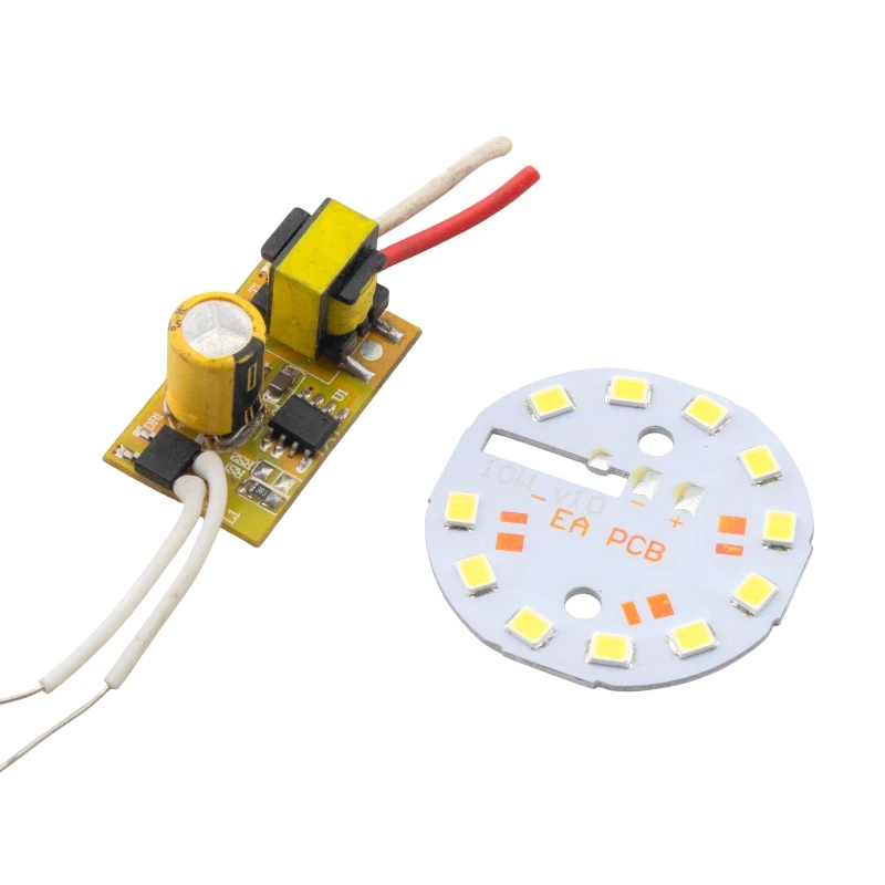 LED DOB سفید مهتابی 10W گرد به همراه درایور سایز 32.5mm