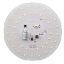 LED DOB سفید مهتابی 220VAC 60W گرد خازن دار سایز 130mm