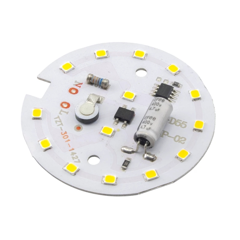 LED DOB سفید آفتابی 220VAC 9W گرد سایز 55mm