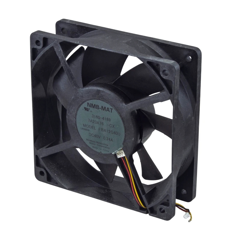 جت فن 40V-0.24A سایز 12x12x3.8cm مارک NMB-MAT مدل FBA12G40U