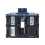 جت فن دوبل 12V-1.82A قاب دار دوتایی سایز 4x4x5.6cm مارک DELTA ELECTRONICS مدل GFB0412EHS