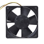 جت فن بلبرینگی 48V-5W آلمانی سایز 11.9x11.9x3.2cm سری 4300 مارک ebm-papst