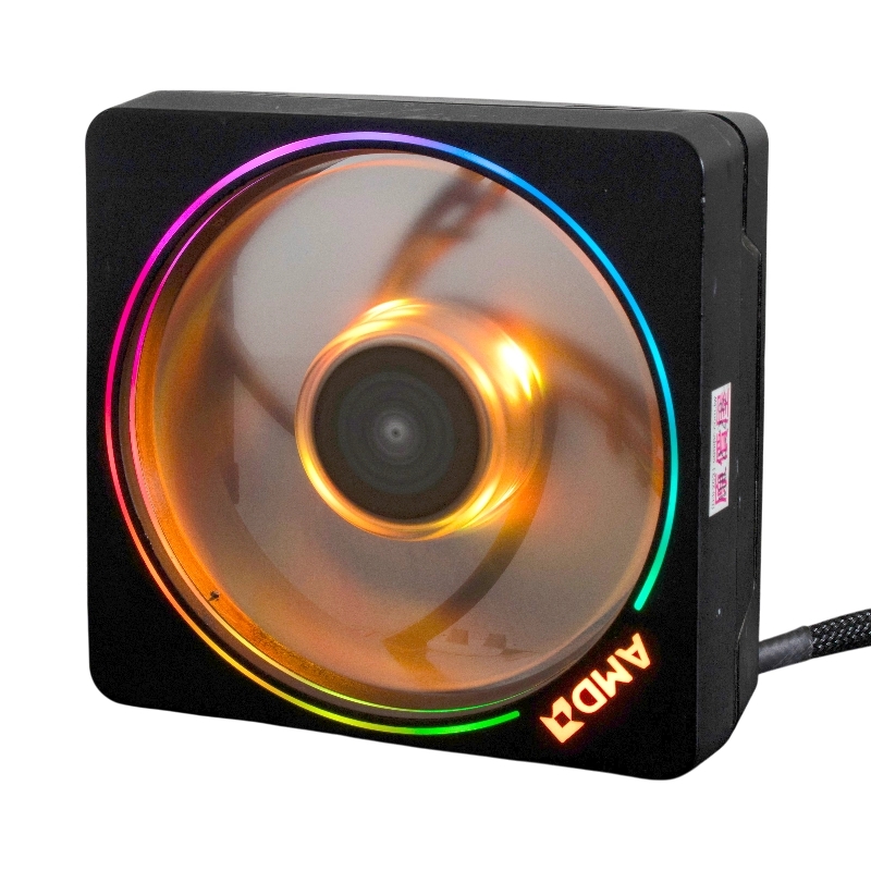 فن 12 ولت RGB سایلنت قاب دار سایز 10.8x10.8x4cm مارک COOLER MASTER مدل FD09225H12LPE - AMD
