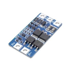 ماژول شارژ و دشارژ BMS باتری لیتیومی 2 سل 10 آمپر مدل JZ-2S-JH