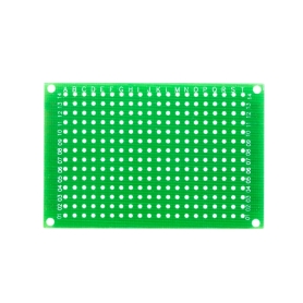 برد سوراخ دار تک لایه فایبرگلاس 6x4cm