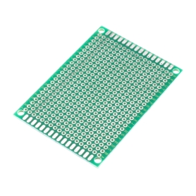 برد سوراخ دار تک لایه فایبرگلاس 7x5cm