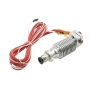 Hotend هات اند پرینتر سه بعدی E3D V6 دارای رابط پنوماتیک با نازل 0.4mm