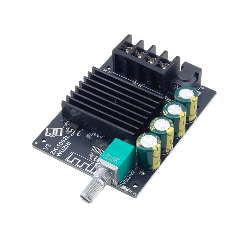 ماژول آمپلی فایر صوتی بلوتوث دار دو کاناله 2x100 وات مدل ZK-1002L
