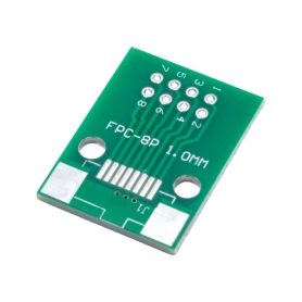 برد Breakout مبدل FPC/FFC 8Pin به DIP دوطرفه 0.5mm و 1.0mm