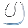 چراغ LED ابرویی دی لایت خودرو 30cm دو رنگ نارنجی و سفید - جفت