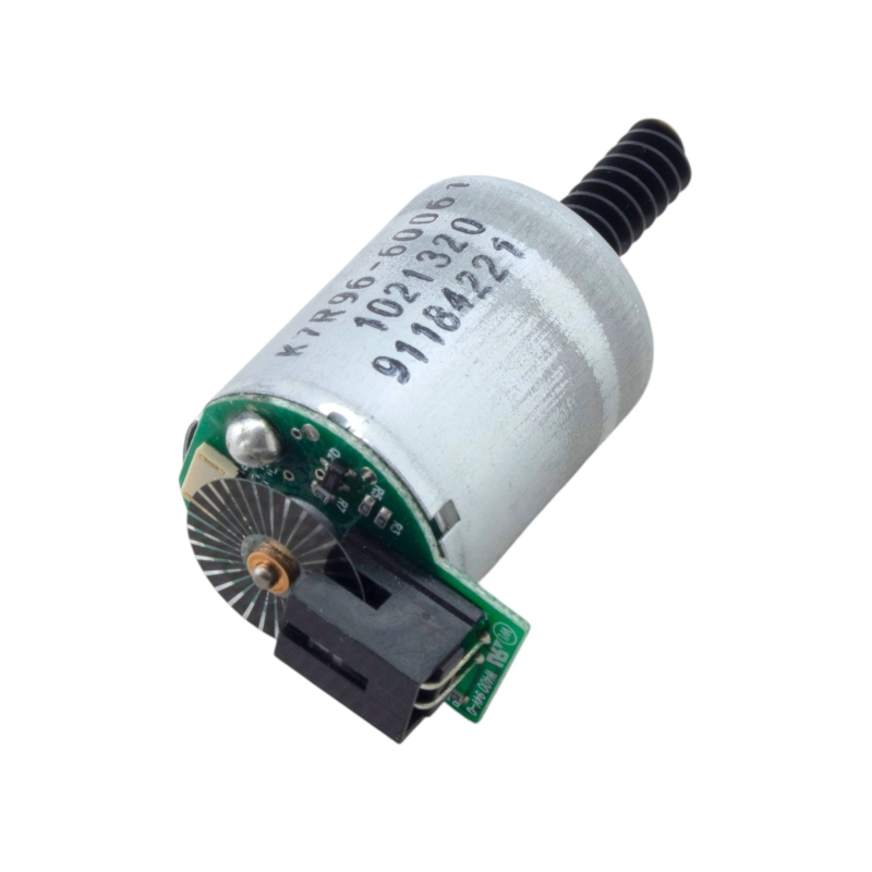 موتور DC شفت حلزونی انکودر دار سایز 31x24.5mm مدل K7R96-60061