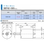 اسپیندل موتور 12 ولت DC سایز 47x30mm مدل B6P40-60029