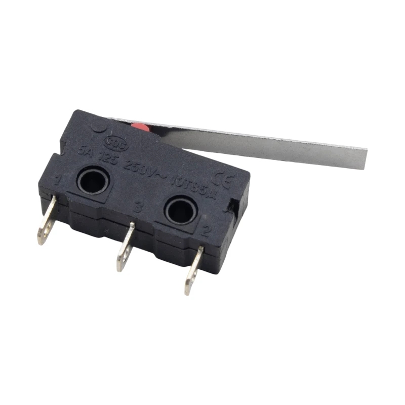 میکروسوئیچ 5A 250VAC اهرم دار 28mm