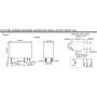 رله مخابراتی 12V دو کنتاکت مارک HKE کد HRM2H-S-DC12V