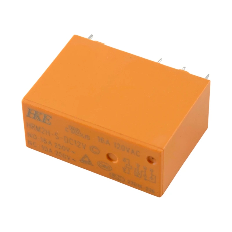 رله مخابراتی 12V دو کنتاکت مارک HKE کد HRM2H-S-DC12V