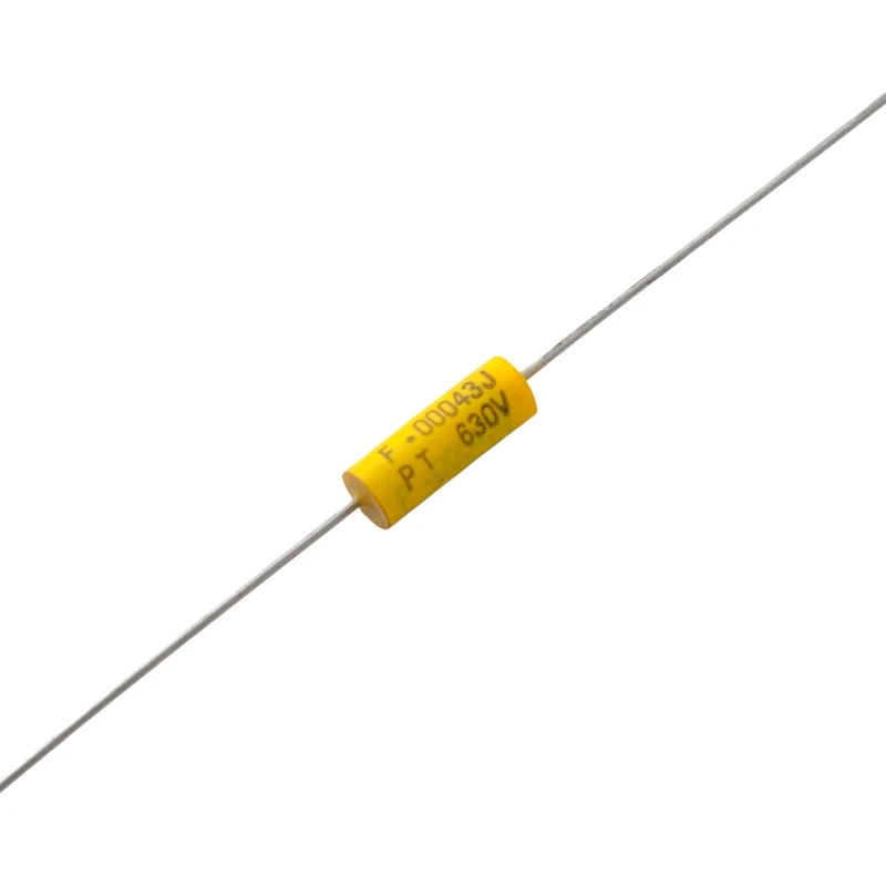 خازن پروپیلن صوتی 430pF / 630V آکسیال