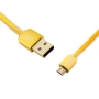 کابل شارژر Micro USB طلایی طول 1m مارک REMAX