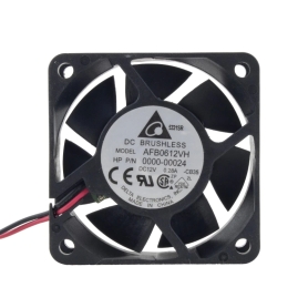 فن براشلس 12V-0.28A سایز 6X6X2.5cm مارک DELTA ELECTRONICS مدل AFB0612VH