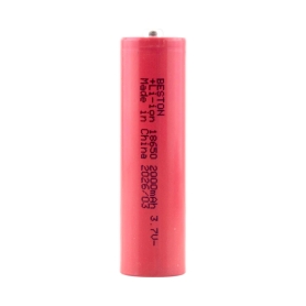 باتری لیتیوم یون 3.7v سایز 18650 2000mAh مارک BESTON