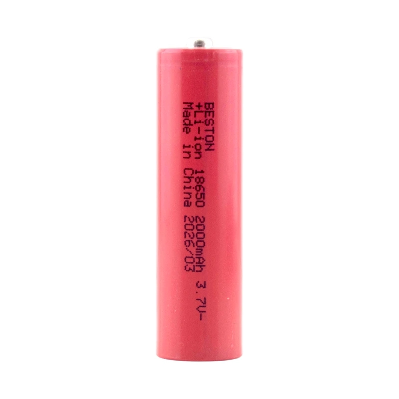 باتری لیتیوم یون 3.7v سایز 18650 2000mAh مارک BESTON