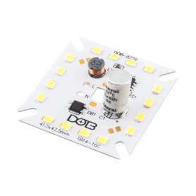 LED DOB سفید مهتابی 220VAC 16W خازن دار سایز 41.5x42.5mm