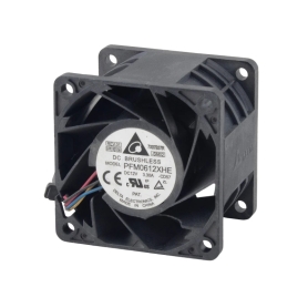 جت فن 12V-3.3A سایز 6X6X3.8cm مارک DELTA ELECTRONICS مدل PFM0612XHE