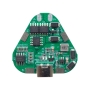 ماژول شارژ و دشارژ BMS باتری لیتیومی 3 سل 20 آمپر دارای کانکتور USB Type-C