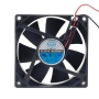 فن 12V سایز 8x8x2.5cm پشت گرد