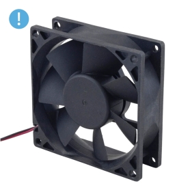 فن 12V میکس سایز 8x8x2.5cm پشت مربع