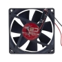 فن 12V سایز 8x8x2.5cm پشت مربع