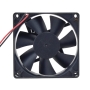 فن 12V سایز 8x8x2.5cm پشت مربع
