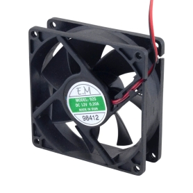 فن 12V سایز 8x8x2.5cm پشت مربع