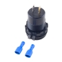 شارژر USB خودرویی روپنلی گرد QC3.0 + Type-C با نمایشگر ولتاژ و کلید ON/OFF