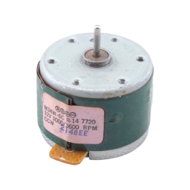موتور DC دو سرعته 12V مدل M34W-6C مارک MITSUMI
