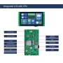 نمایشگر 7 اینچ HMI لمسی 250nit رزولوشن 800x480 سری DGUS مدل DMG80480T070-05WTR