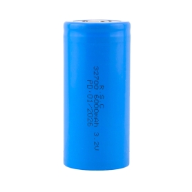باتری لیتیوم فسفات 3.2v سایز 32700 سرتخت 6000mAh