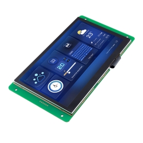 نمایشگر 7 اینچ HMI لمسی 270nit رزولوشن 800x480 سری DGUS مدل DS_DMG10600C070-03WTC