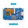 نمایشگر 2.4 اینچ HMI لمسی 180nit رزولوشن 320x240 سری T1 مدل TJC3224T124_011R