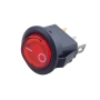کلید راکر دوحالته گرد کوچک چراغدار 3Pin مدل KCD1-601SN-2P