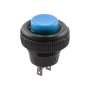 شستی فشاری گرد 16mm آبی مدل DS-501