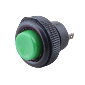 شستی فشاری گرد 16mm سبز مدل DS-501