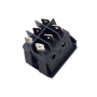 کلید راکر دوحالته بزرگ مشکی 6Pin مدل KCD2-2-201N