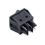 کلید راکر دوحالته بزرگ 6Pin مشکی مدل KCD2-2-201N